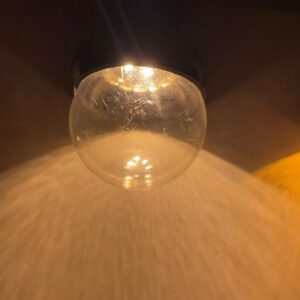 Alarmerend soort Realistisch Led-lamp helder warm wit 2650K 1 watt diameter 45mm E27 (= 15 watt gloeilamp)  – De Gouden Helm